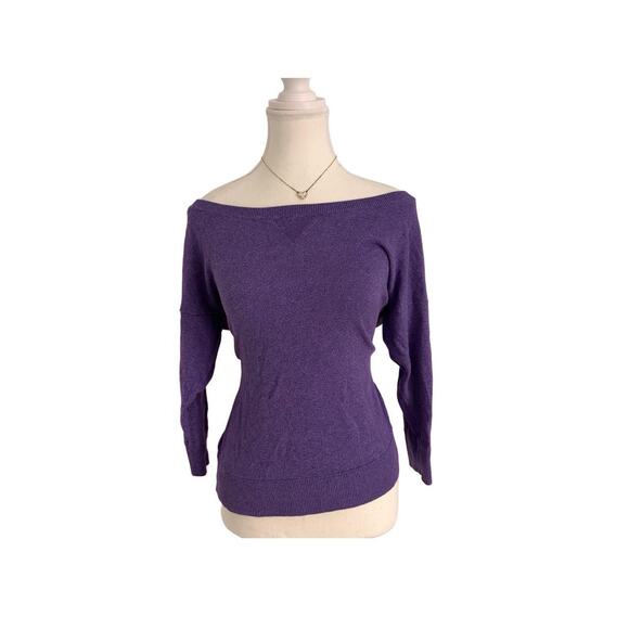 American Eagle Size Small Womens Vintage Off The Shoulder Super LightWeight Off - Picture 1 of 4